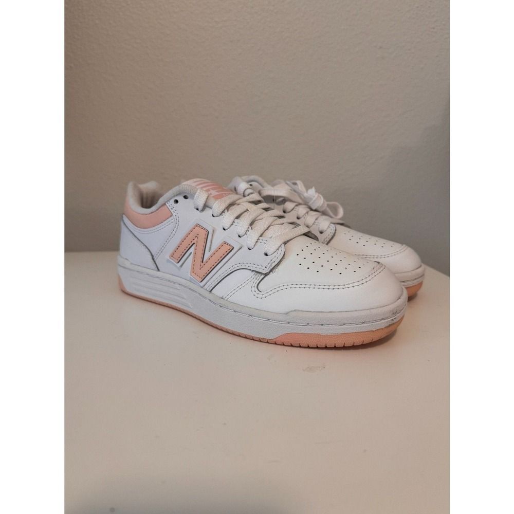 New Balance 480 Athletic Shoe - White / Pink - Size 7